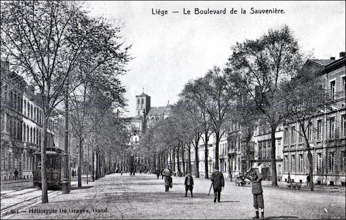 025 Bsd de la Sauvenière Liège tt début XXe